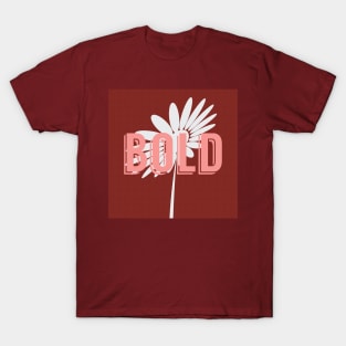 Bold White Flower T-Shirt